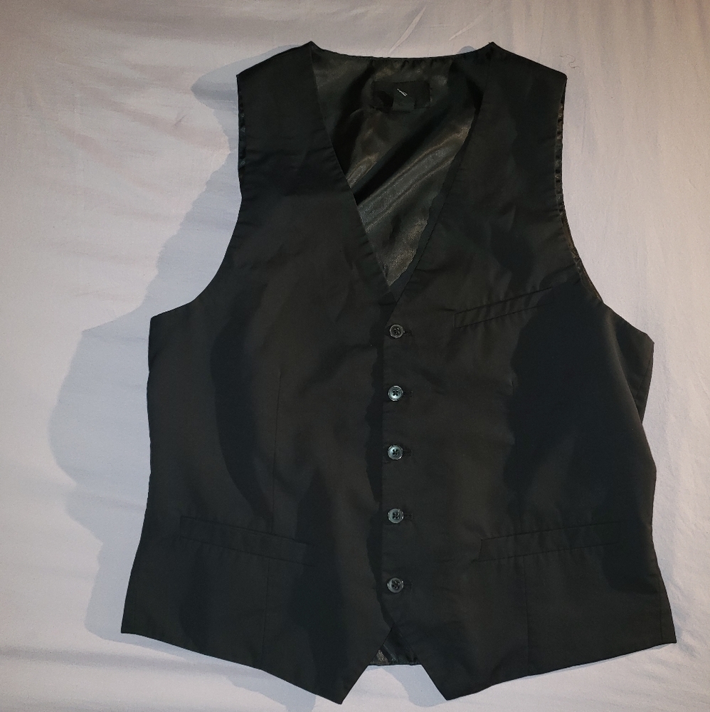 H&M  Black Vest Size 44R US